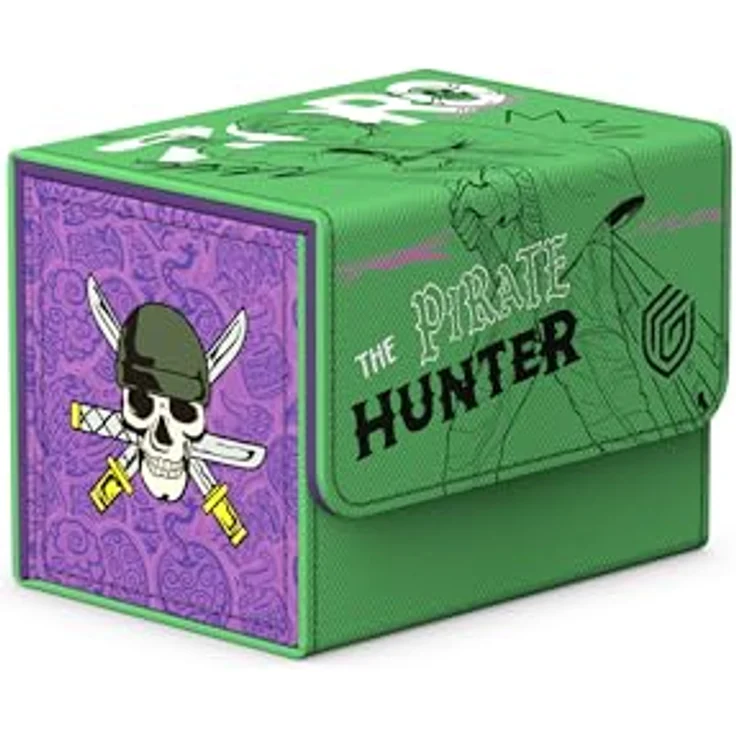 ULTIMATE GUARD Sidewinder 80+ Xenoskin Deck-Box, robuster Schutz für Sammelkarten, Grün, 1 Stück – Bild 1