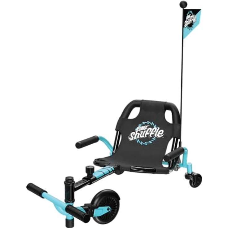 Razor Crazy Cart Shuffle, Kinderbetriebenes Drifting-Go-Kart mit 5 Längeneinstellungen und Hochleistungs-Polyurethanrädern – Bild 1