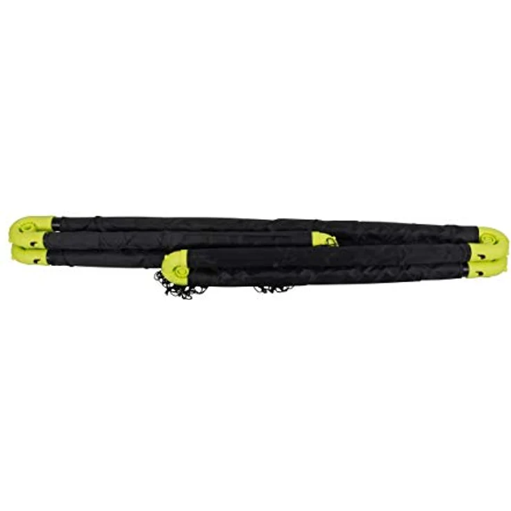 Dunlop Fußballtor - Klappbar Fußballtore für Kinder - Schnelle Montage - 90 x 59 x 61 cm - Schwarz/Gelb – Bild 2