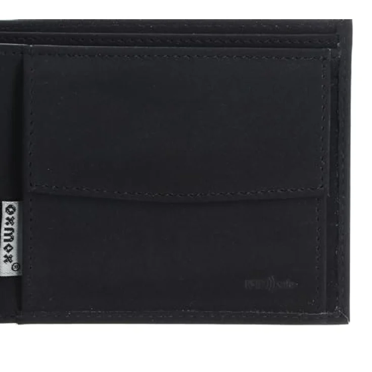 oxmox New Cryptan Geldbörse, Kinderportemonnaie mit RFID Schutz, 12 cm, grau – Bild 3