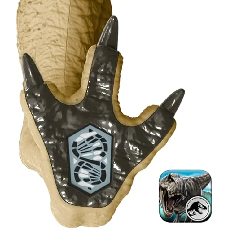 Mattel® Actionfigur Jurassic World D-Rex, mit Beiß-Angriff und Brüllgeräusch, bewegliche Gelenke – Bild 5