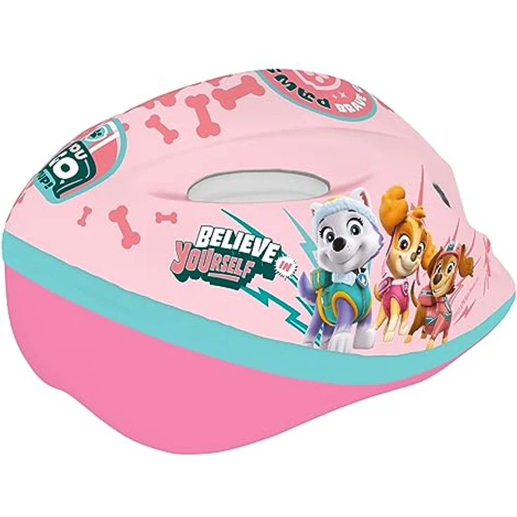Kinder Fahrradhelm Paw Patrol Girls, pink, 52-56cm, Skye, Liberty, Everest – Bild 3