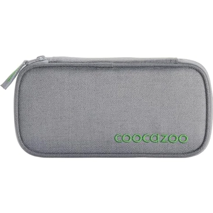 Coocazoo Schlampermäppchen „Mixed Silver Dust”, grau, großes Hauptfach, Schlaufen für Zirkel, Geodreieck & Lineal, Fächer für Stundenplan & Stifte, Reißverschlussfach, ab der 3. Klasse – Bild 1