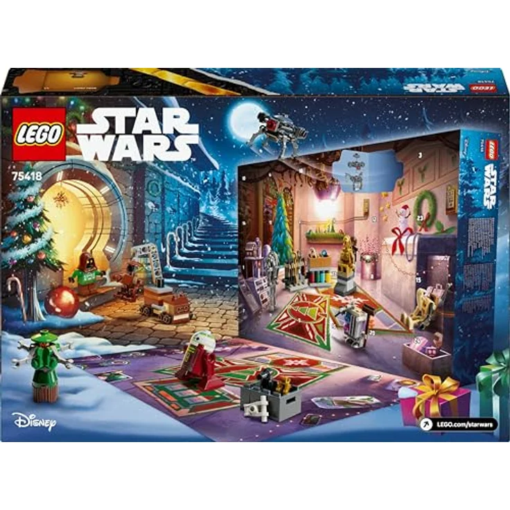 LEGO Star Wars Adventskalender 2025 (75418), mit beliebten Charakteren und Mini-Modellen zur kreativen Gestaltung der Droidenschmiede – Bild 7