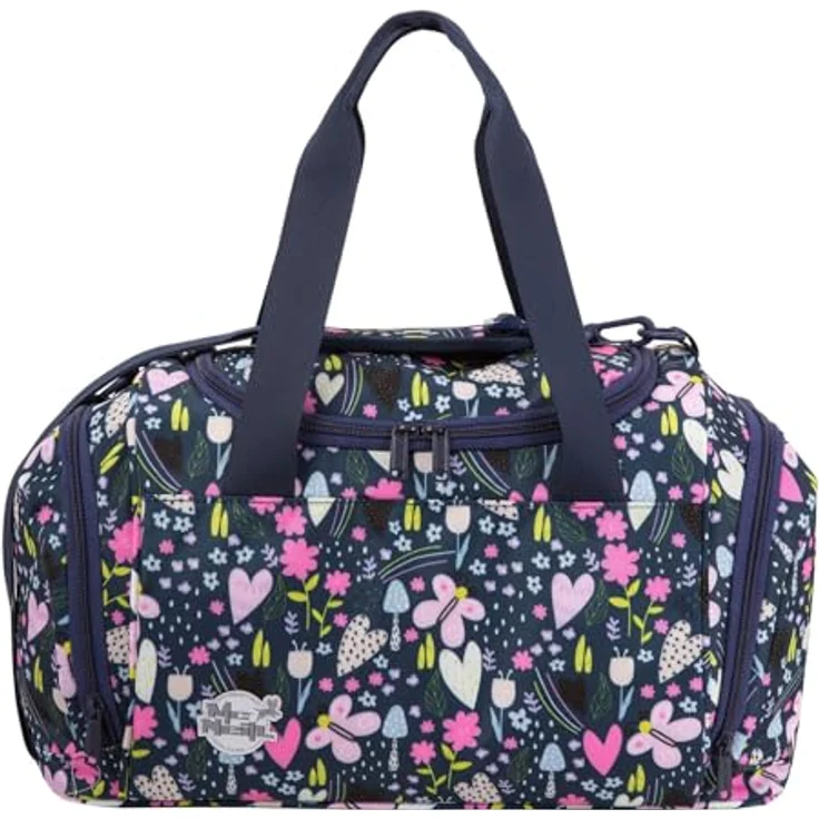 McNeill Sporttasche 37 cm, Kindersporttasche aus 100% Polyester, gelb – Bild 1