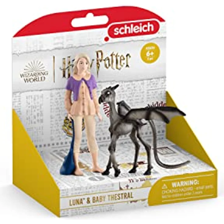 schleich 42636 Luna & Thestral, ab 6 Jahren, WIZARDING WORLD - Spielfigur, 12 x 2 x 10 cm – Bild 2
