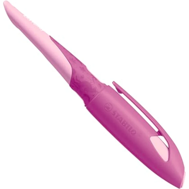 STABILO EASYbirdy 3D DreamWorld, ergonomischer Füllhalter in pink mit einstellbarer Feder und Sichtfenster zur Tintenstandkontrolle – Bild 1