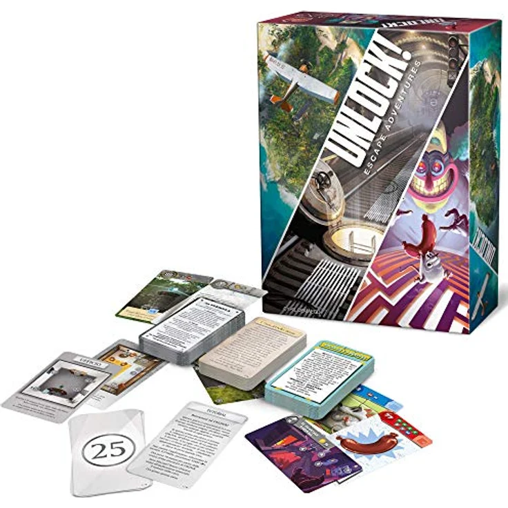 Asmodee - Freischalten Brettspiel auf Italienisch, Mehrfarbig, gute Preis-Leistung und einfach zu bedienen – Bild 2