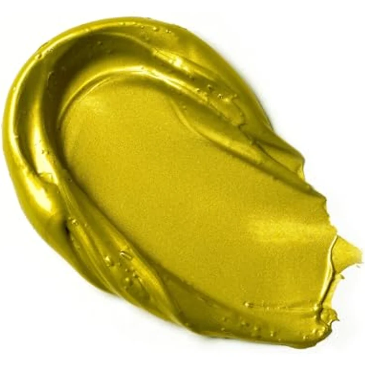 Liquitex Basics Acrylfarbe Metallic Gelbgold, 22 ml Tube, lichtecht, mittlere Viskosität, seidenglänzend, monopigmentiert, Archivqualität – Bild 2