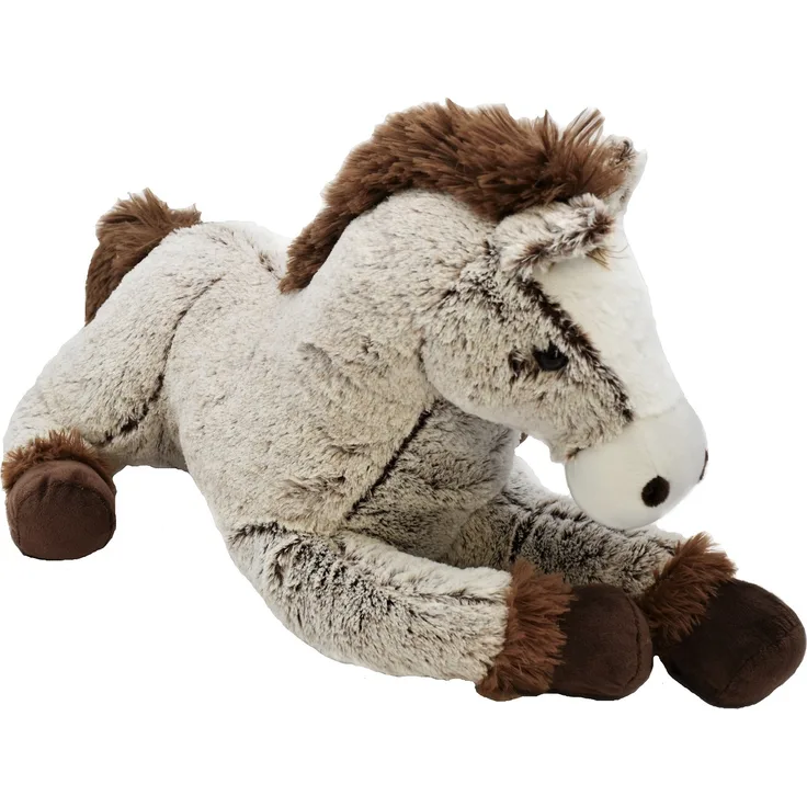  Geschenkestadl Plüschtier Pferd, 50 cm Kuscheltier in Braun, waschbar bei 30 °C