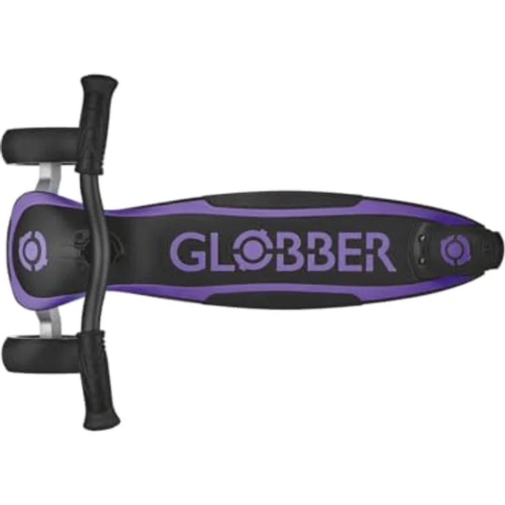 Globber Ultimum Neo Chrome Kinderroller, höhenverstellbar, faltbar, für Kinder und Erwachsene, bis 100 kg, rutschfeste Plattform, max. Sicherheit – Bild 7