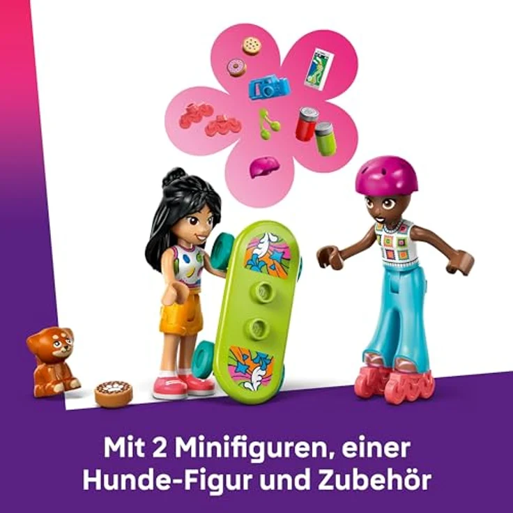 LEGO Friends 42659 Abenteuertrip mit Freunden, Bausatz mit 2 Minifiguren, Spielzeug Auto und Zubehör, Mehrfarbig – Bild 5