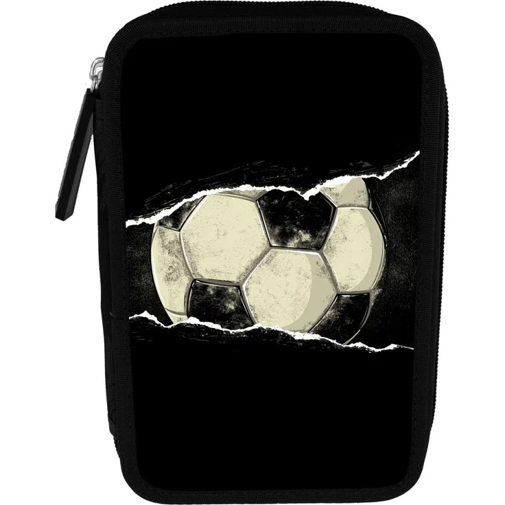 Tinka Magic Tinka - Dreifach Federmäppchen, Fußball, Etui für bis zu 3 Stifte – Bild 1
