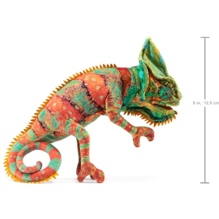 Folkmanis Handpuppe kleines Chamäleon - Small Chameleon 3153 -FM10 – Bild 7