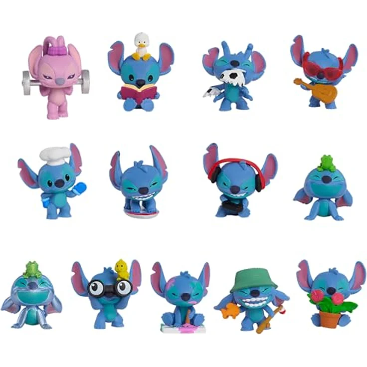 Just Play Disney Stitch That’s So Stitch Sammelfiguren, 5 cm Überraschungsfigur aus Überraschungs-Ananas, 13 Figuren zum Sammeln, Spielzeug für Kinder ab 3 Jahren – Bild 5