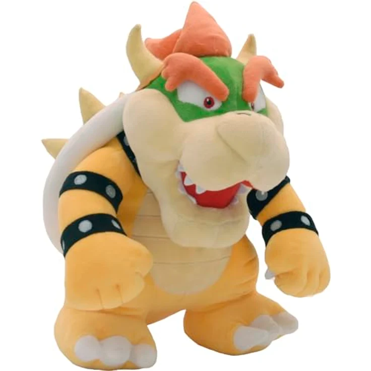 Together+ Plüschfigur Bowser, Nintendo-lizenzierte Kuscheltier in kuschelweicher Qualität – Bild 2