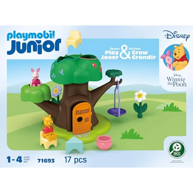 Playmobil® Konstruktions-Spielset Winnies & Ferkels Baumhaus (71693), JUNIOR & Disney, (17 St), Made in Europe - Preisvergleich – Bild 5