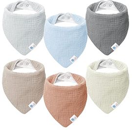 Lulu moon Lätzchen Baby Dreieckstuch Baby Musselin Halstuch Baby