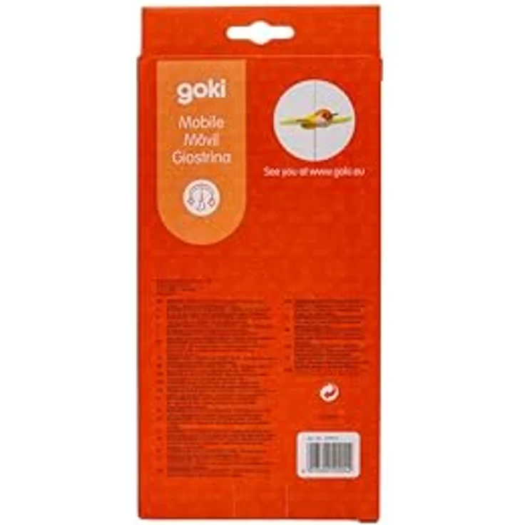 Goki 52924 3-D Mobile Frühlingswiese, Mehrfarbig – Bild 5