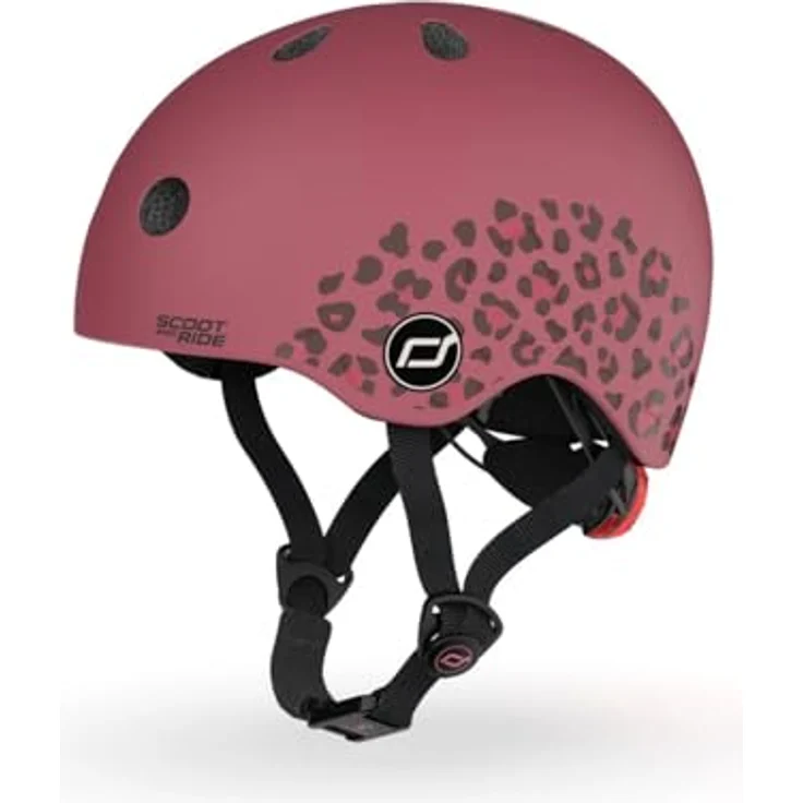 Scoot and Ride Lifestyle Baby Helm XXS-S Wildcat 181206-00077, Kinderfahrradhelm in Wildcat Design – Bild 3