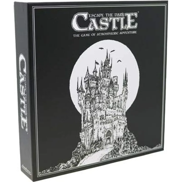 Exod Games Escape The Dark Castle, Kooperatives Brettspiel für 1-4 Spieler, 14+, 30 Minuten Spielzeit, spannende Erzählweise mit illustrierten Karten