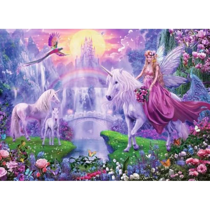 Ravensburger Kinderpuzzle 05654 - Magische Einhörner, 4x 100 Teile Puzzle, geeignet für Kinder ab 5 Jahren – Bild 3