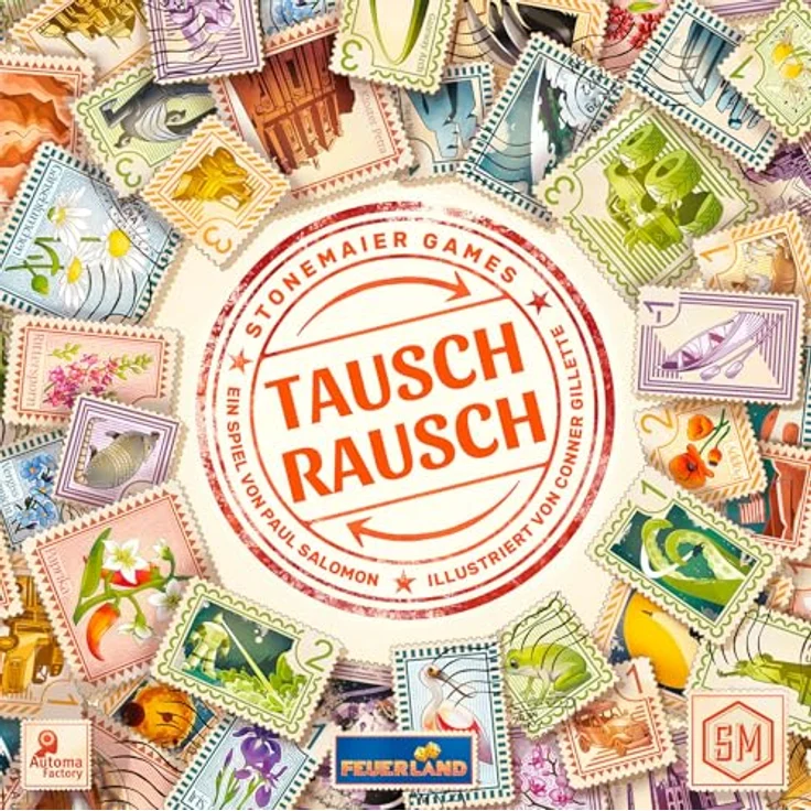 Feuerland Spiele Tauschrausch, Brettspiel mit strategischem Sammeln und Tauschen für 1–5 Spieler, ab 10 Jahren, 20–60 Minuten Spieldauer – Bild 2