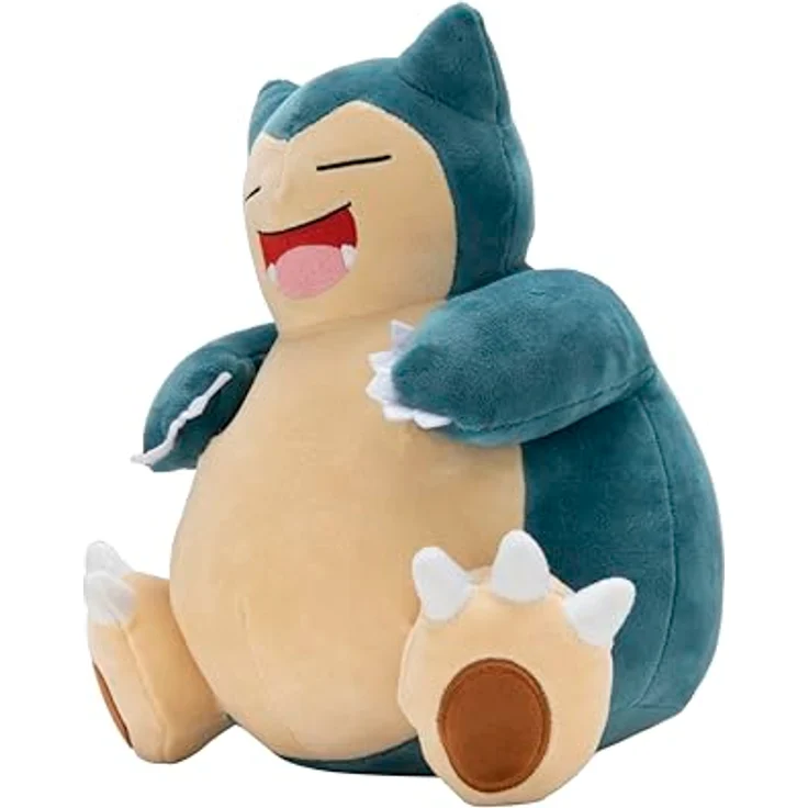 Jazwares Pokémon Plüschfigur Relaxo, 30 cm, aus super softem Material, mit authentischen Details aus der Pokémon Animated Series – Bild 2