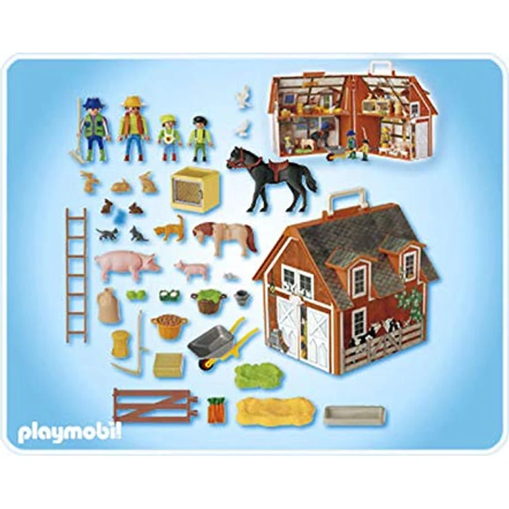 PLAYMOBIL 4142 - Mein Mitnehm-Bauernhof – Bild 4
