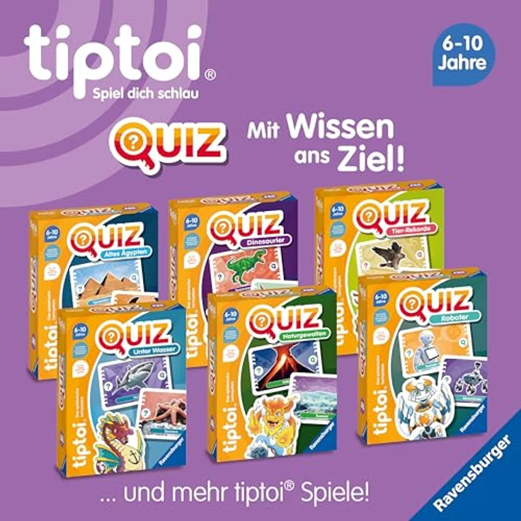 Ravensburger tiptoi® Quiz Unter Wasser, spannendes Lernspiel über die Unterwasserwelt, Made in Europe – Bild 9