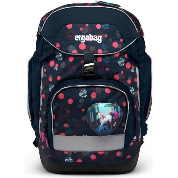 ergobag Schulrucksack, Mitwachsendes Your-Size-Rückensystem, blau – Bild 1