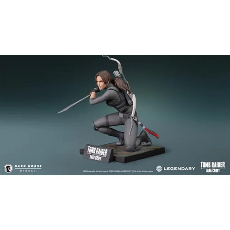 DARK HORSE COMICS Tomb Raider PVC Statue The Legend of Lara Croft, 19 cm, detailreiche Sammelfigur in bedruckter Box – Bild 2