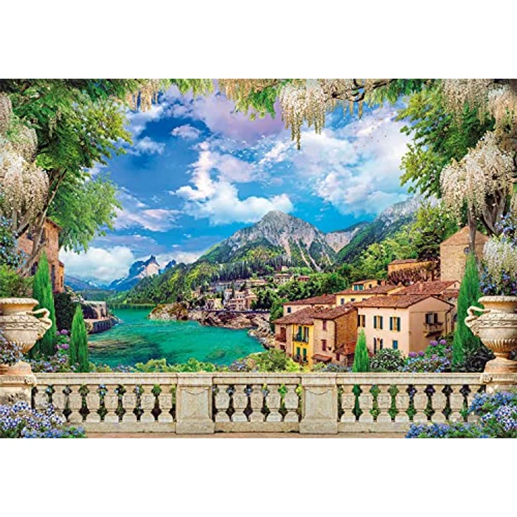 Clementoni - 33553 Collection - Lush Terrace On Lake, Puzzle 3000 Teile Für Erwachsene Und Kinder ab 10 Jahren, Umweltfreundliches Geschicklichkeitsspiel, Made in Italy – Bild 2
