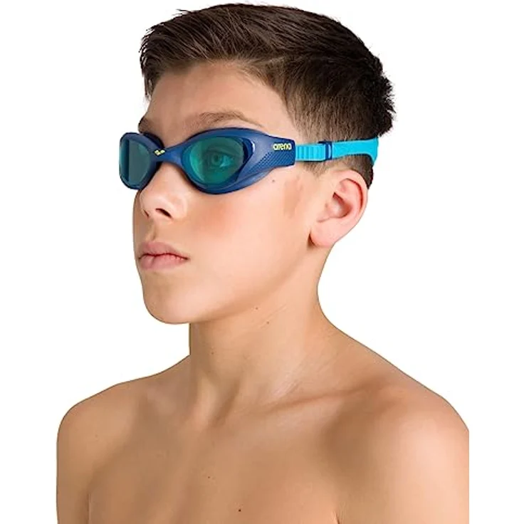 arena The One Junior Anti-Fog Schwimmbrille für Kinder, Schwimmbrille mit Breiten Gläsern, UV-Schutz, Selbstjustierender Nasensteg, Orbit-Proof Dichtungen – Bild 4