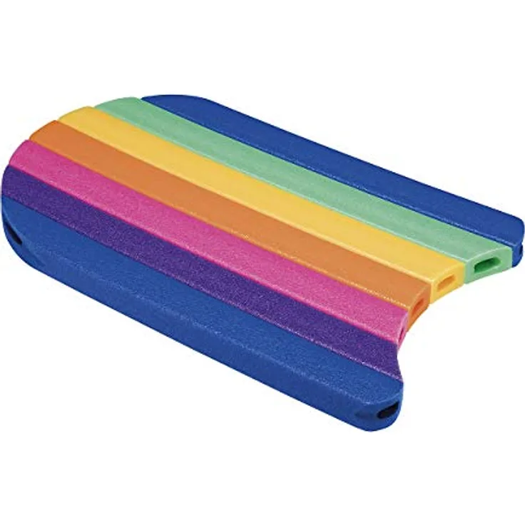 Fashy Kickboard aus PE-Schaum, bunt, 48 x 30 x 3 cm, Schwimmhilfe