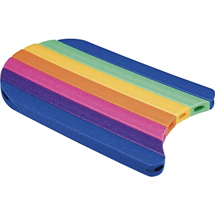 Fashy Kickboard aus PE-Schaum, bunt, 48 x 30 x 3 cm, Schwimmhilfe