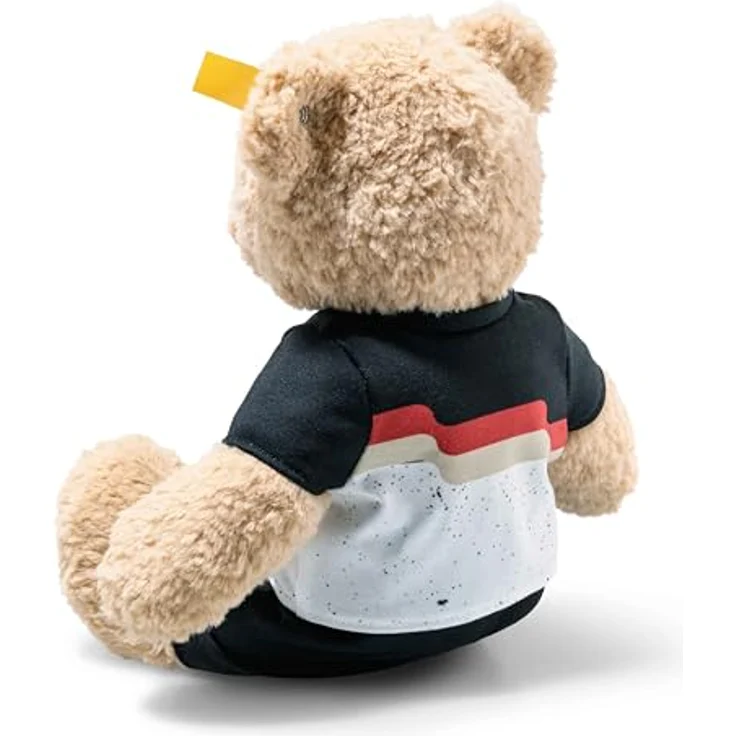 Steiff Ben Teddybär DFB-Edition, 30 cm, beiges Kuscheltier mit Kunststoffaugen für Kinder, Spielkamerad und ideales Geschenk für Fußballfans – Bild 2