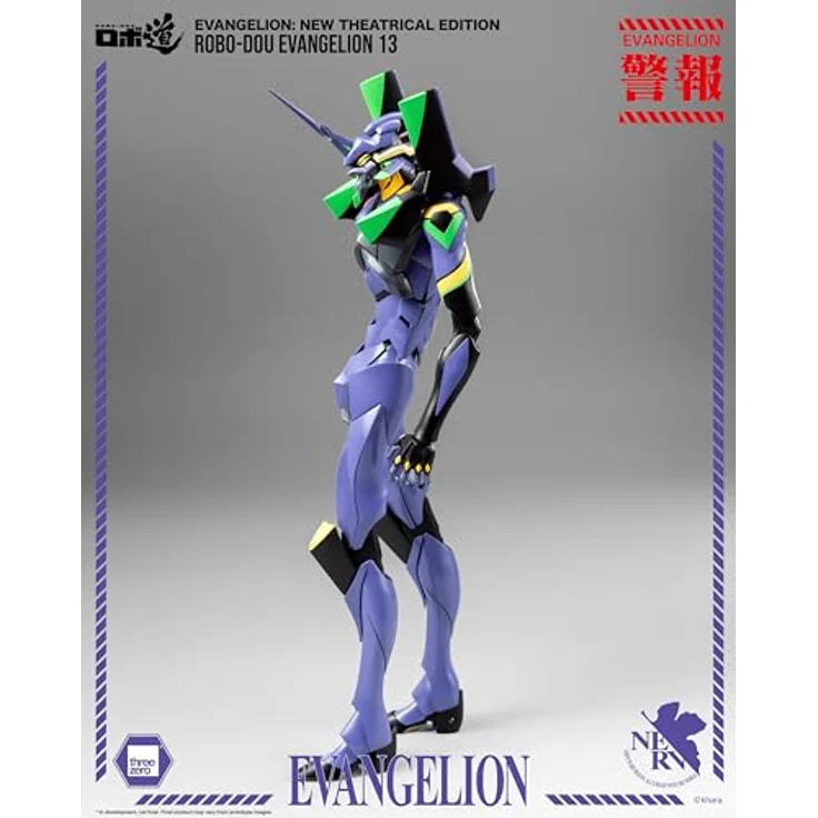 ThreeZero Evangelion 13, 28 cm Actionfigur aus "Evangelion: New Theatrical Edition" mit Zubehör in Fensterbox – Bild 10