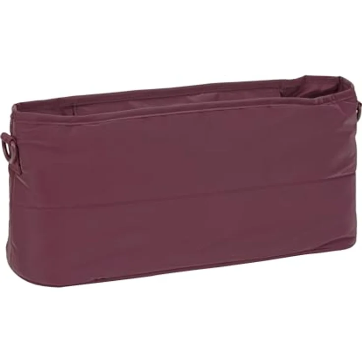 LÄSSIG Baby Kinderwagenorganizer Deep Red, praktischer Buggy Organizer mit Reißverschluss und Befestigungshaken für sicheren Zugriff auf Snacks und Getränke – Bild 5