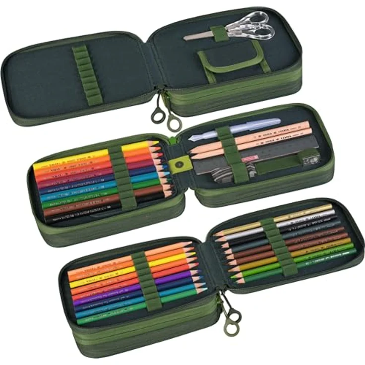 Baier & Schneider, Etui 3 RV Fast Wheels, farbenfrohes Federmäppchen für Schule und Büro – Bild 4