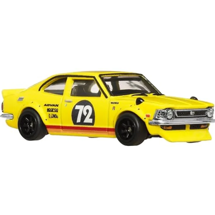 Hot Wheels Premium Car Culture Team Transport - 1972 Toyota Corolla Levin (Sakura Sprinter) / Spielzeug mit detaillierter Lackierung und Sammlerwert – Bild 5