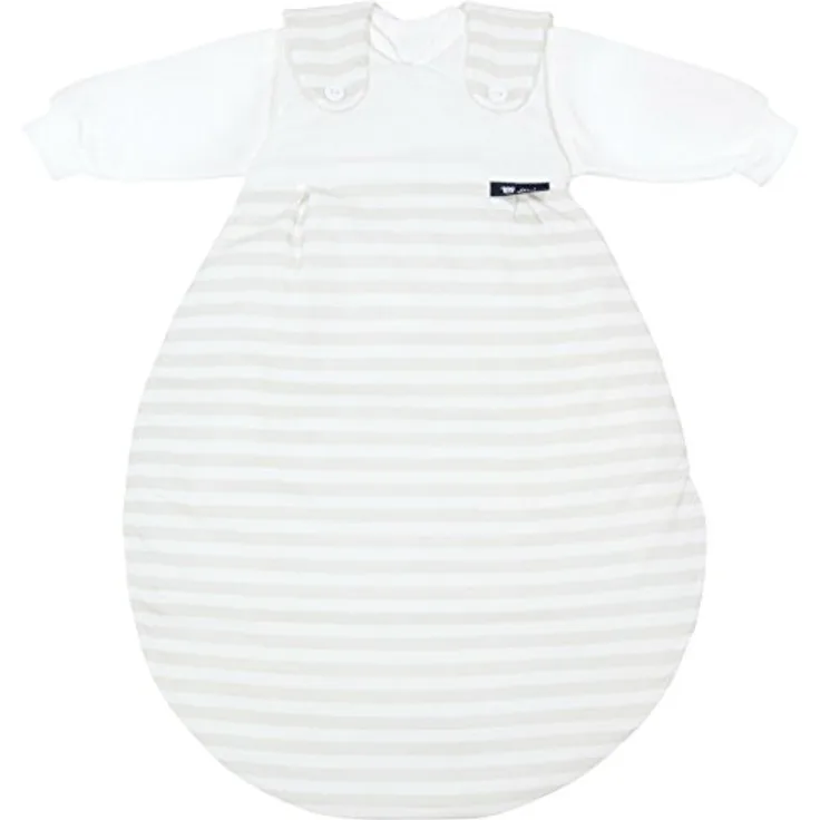 Alvi 423851176 Baby Mäxchen, 3 - teilig, Blockstreifen beige