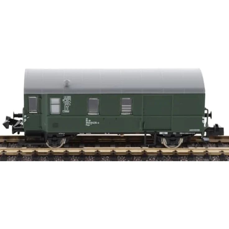 Fleischmann 6660044 N 4er-Set Güterwagen der DB, Modelleisenbahn-Wagen mit verschiedenen Güterwagen-Typen – Bild 2