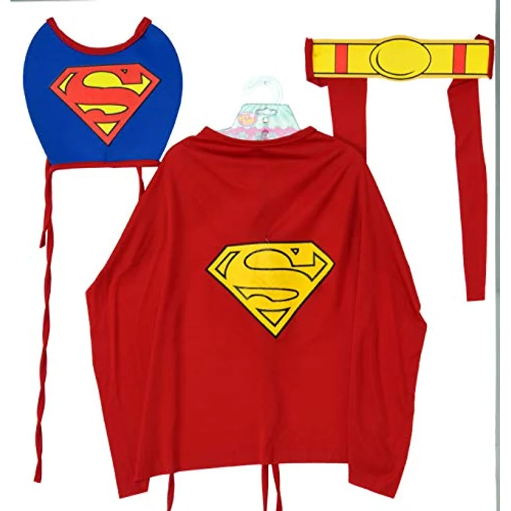 Rubies Superman Hundekostüm (L), einteilig mit gepolstertem Brustteil und angenähtem Cape, 100% Polyester – Bild 4