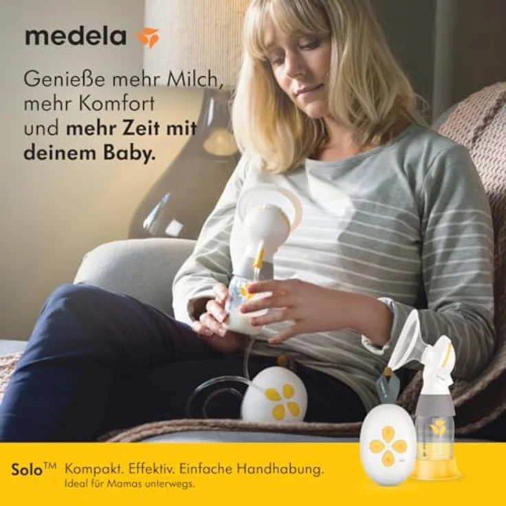 Medela Elektrische Einzel-Milchpumpe Solo – Bild 3