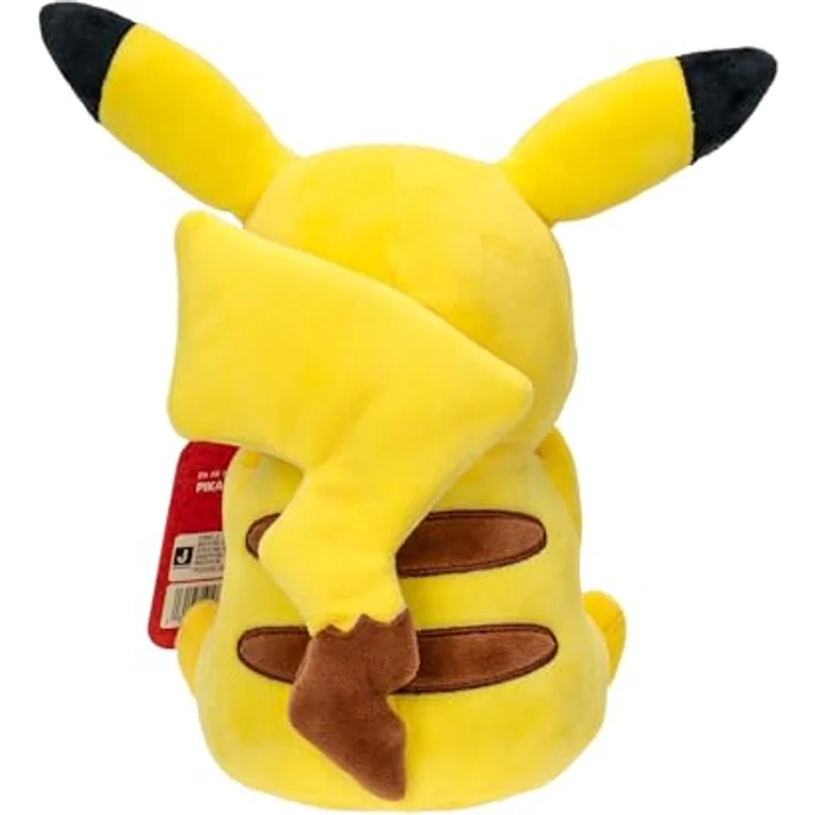 Pokémon PKW3080-20cm Plüsch - Pikachu, offizielles Plüsch, superweich und inspiriert von der Pokémon Zeichentrickserie – Bild 3