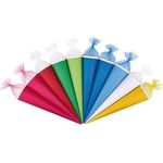 Herlitz Basteltüte 70 cm, farbig sortiert, mit Tüllverschluss, 8 Farben