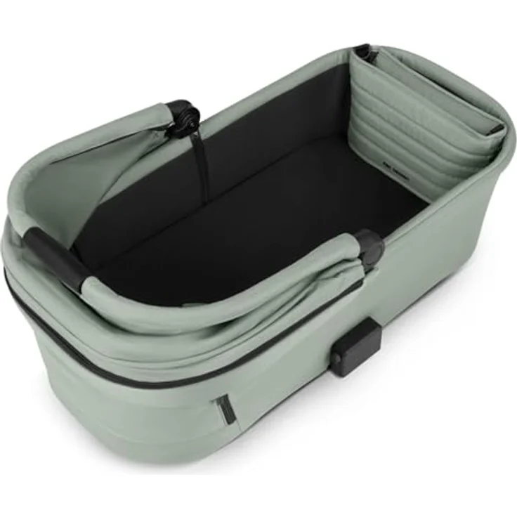 ABC Design Tragewanne für Neugeborene, faltbar mit CozyCloud Matratze und UV-Schutz 50+, passend für Zoom, Samba und Salsa Run, Pine – Bild 5