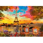 Ravensburger Puzzle 12000461 - Paris und die Seine - 1000 Teile Puzzle für Erwachsene und Kinder ab 14 Jahren, Stadt-Puzzle Paris, Earthy Brown, Qualitätsmerkmale: handgefertigte Stanzmesser, passgenaue Puzzleteile, reflexfreies Puzzlebild, knickstabile Puzzleteile, hergestellt aus recycelter Pappe