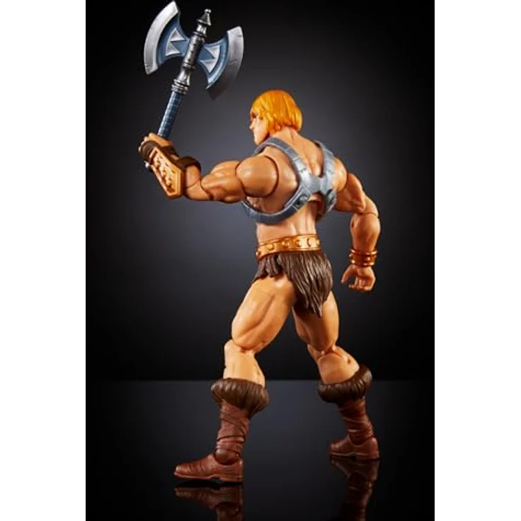 Mattel® Actionfigur Masters of the Universe Masterverse Core Battle Armor He-Man HYC49, Deluxe-Actionfigur mit 30 Bewegungspunkten, authentischen Details und Kampfaxt – Bild 5